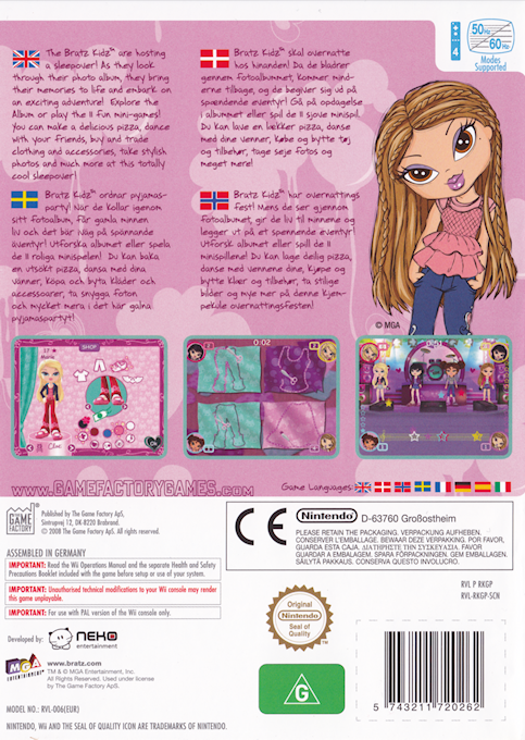 Bratz Kidz: Slumber Party - Dos