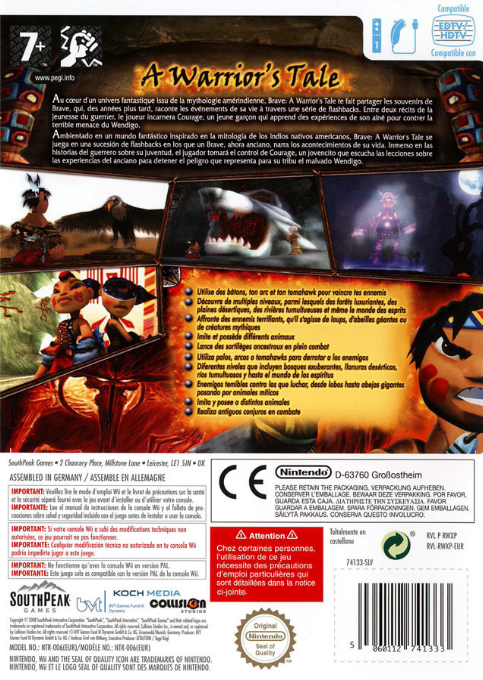 Brave: A Warrior's Tale - Dos