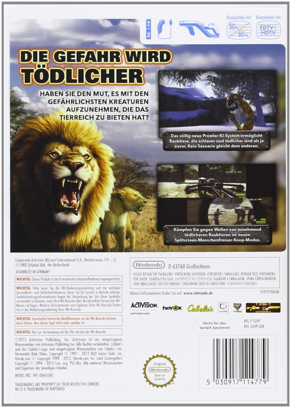 Cabela's Dangerous Hunts 2009 - Dos