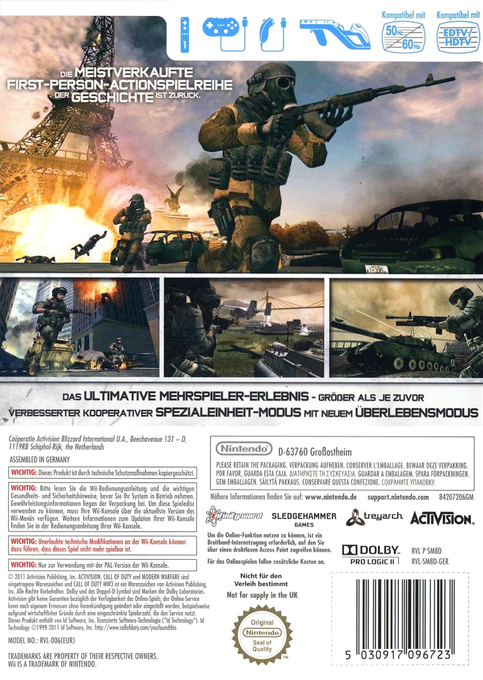 Call of Duty: Modern Warfare 3 - Dos