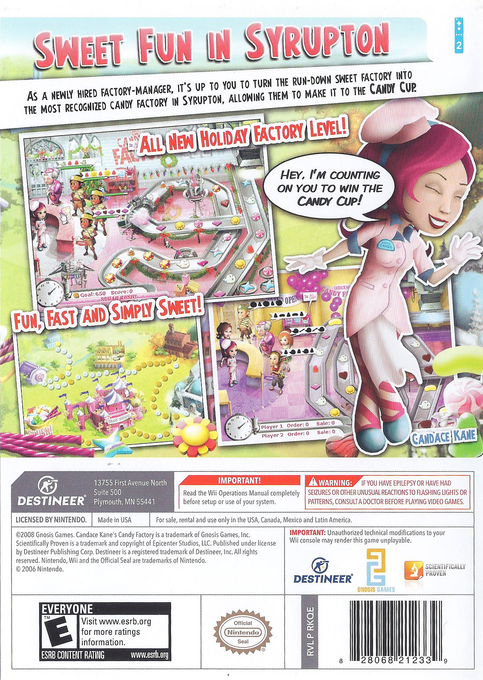 Candace Kane's Candy Factory - Dos