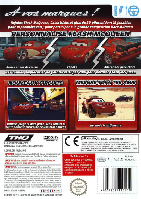 Cars Race-O-Rama - Dos