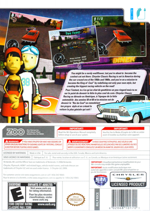 Chrysler Classic Racing - Dos