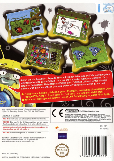 Clever Kids - Creepy Crawlies - Dos