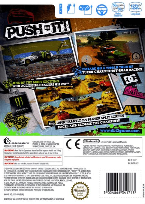 Colin McRae : DiRT 2 dos