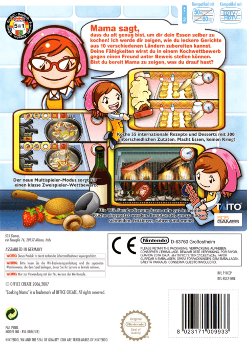 Cooking Mama - Dos