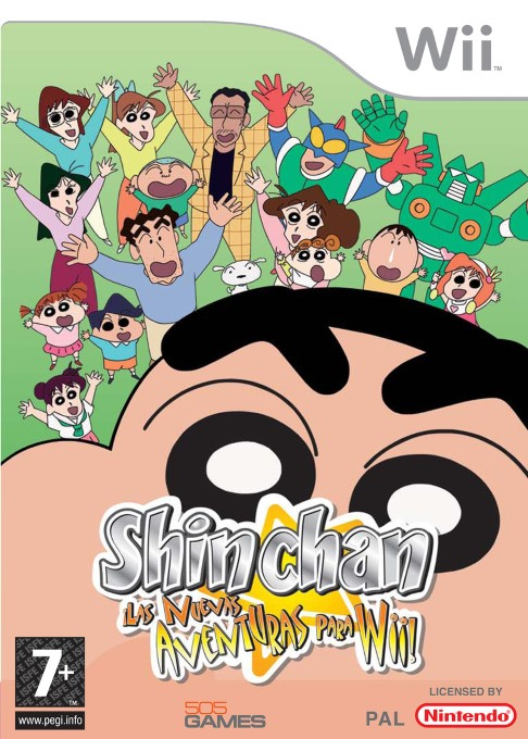 Crayon Shin-chan - Saikyou Kazoku Kasukabe King Wii