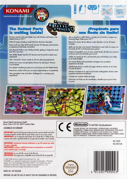 Dance Dance Revolution : Hottest Party 2 - Dos
