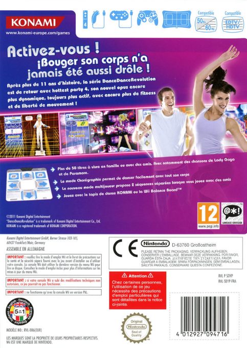 Dance Dance Revolution : Hottest Party 4 - Dos