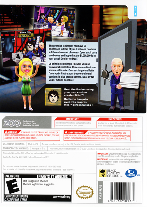 Deal Or No Deal - Dos