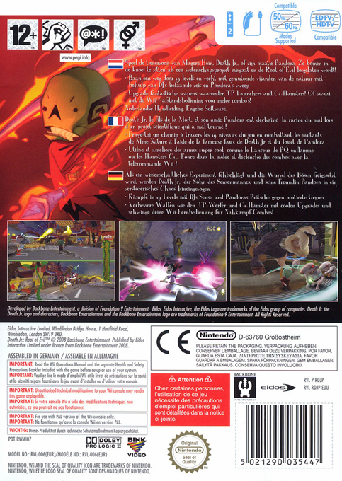 Death Jr. : Root of Evil - Dos
