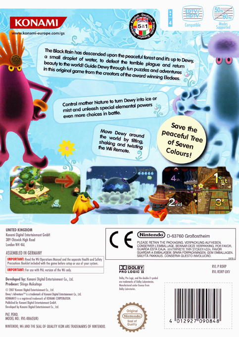 Dewy's Adventure - Dos