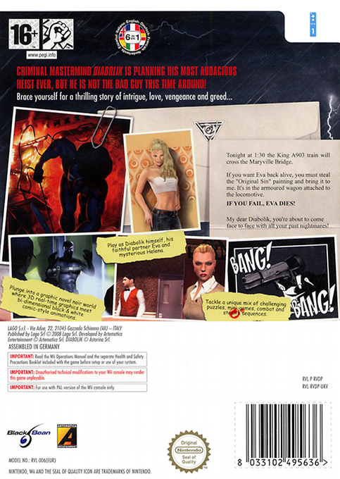 Diabolik:The Original Sin - Dos