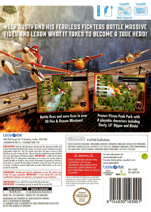 Disney Planes 2: Mission canadair - Dos