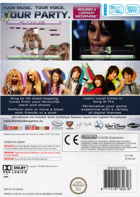 Disney : Sing It - Dos
