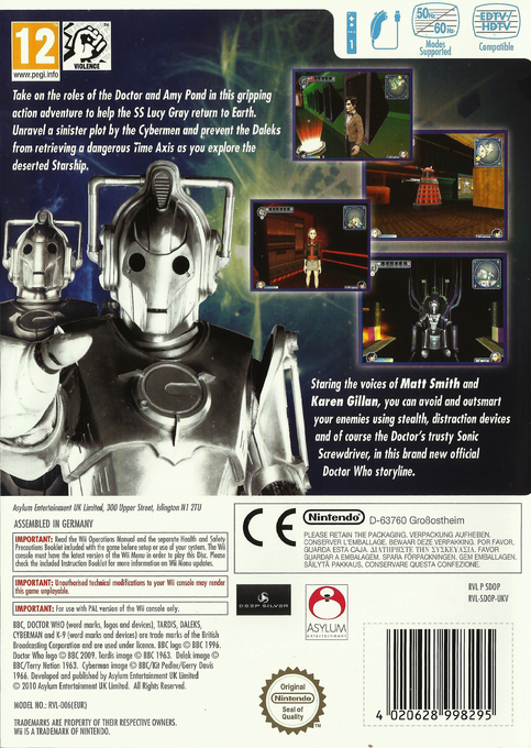 Doctor Who : Return to Earth - Dos