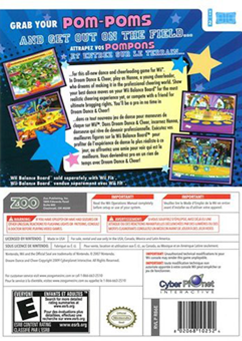 Dream Dance And Cheer - Dos