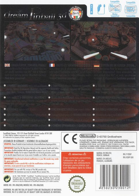 Dream Pinball 3d dos