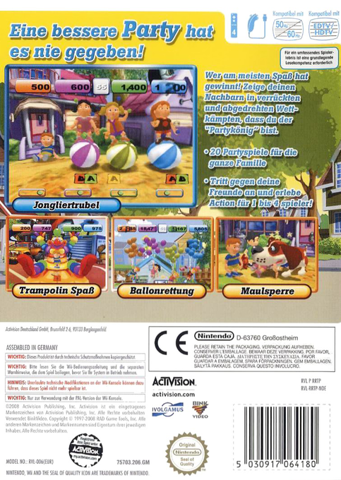 Fête En Famille 100% Fun - Dos