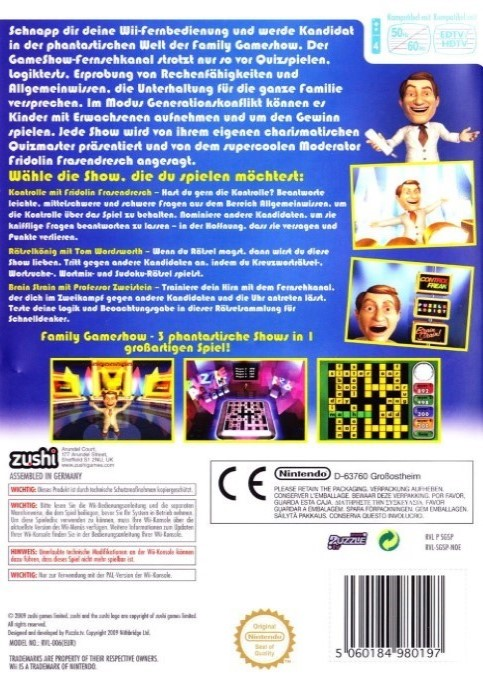 Family Gameshow - Dos