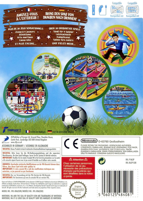 Family Party : 30 Great Games Outdoor Fun - Dos