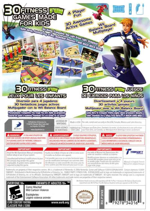 Family Party : Fitness Fun - Dos