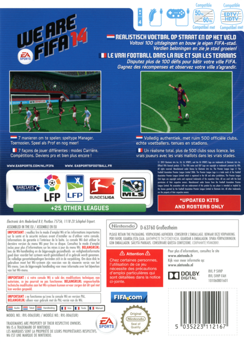 FIFA 14 - Dos