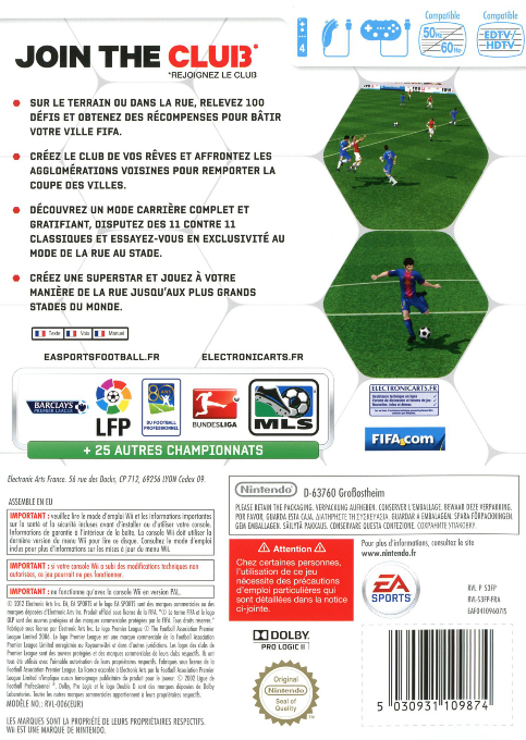 FIFA Soccer 10 - Dos