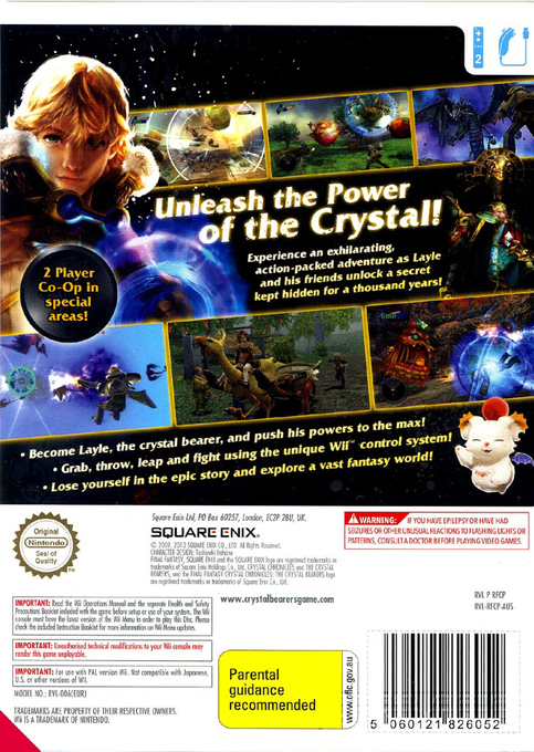 Final Fantasy Crystal Chronicles : The Crystal Bearers - Dos