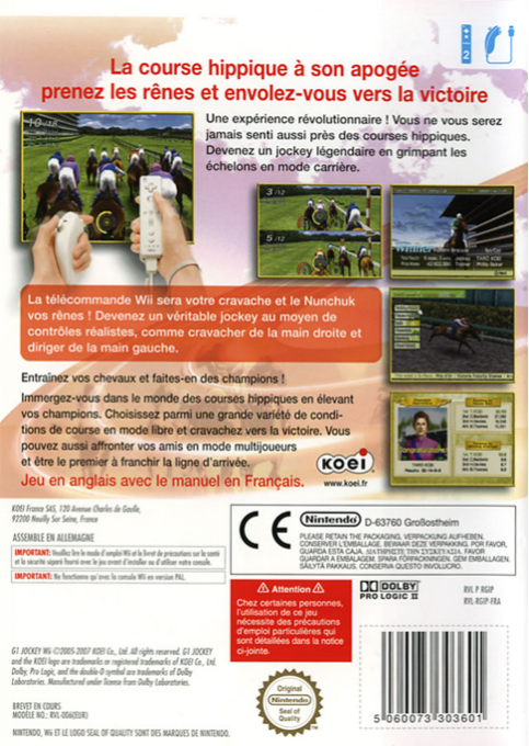 G1 Jockey Wii - Dos