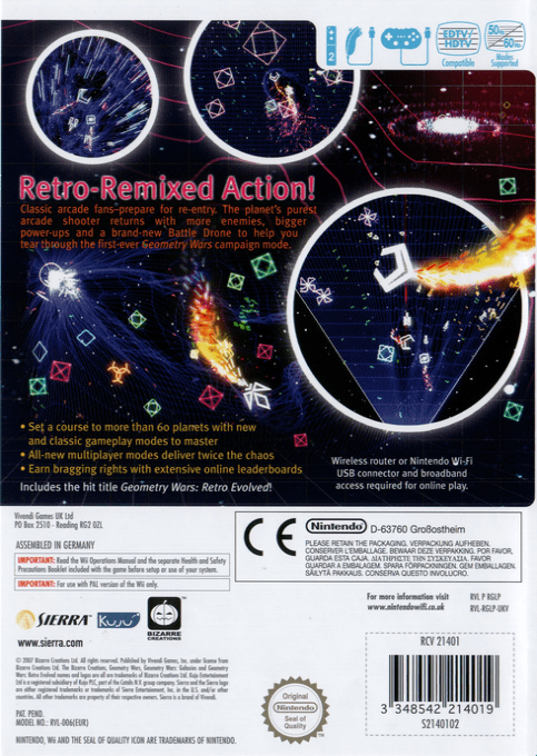 Geometry Wars Galaxies - Dos
