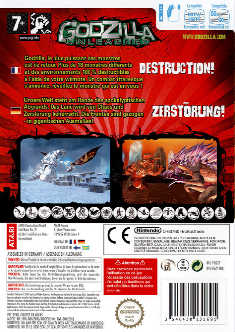 Godzilla Unleashed - Dos