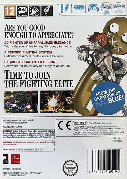 Guilty Gear XX Accent Core Plus dos