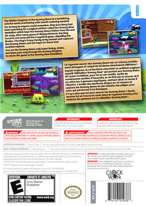 Gummy Bears : Magical Medallion - Dos