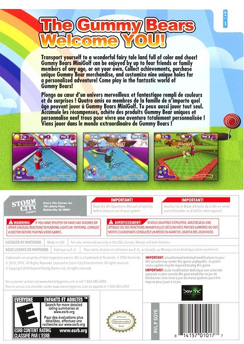 Gummy Bears : Mini-Golf - Dos