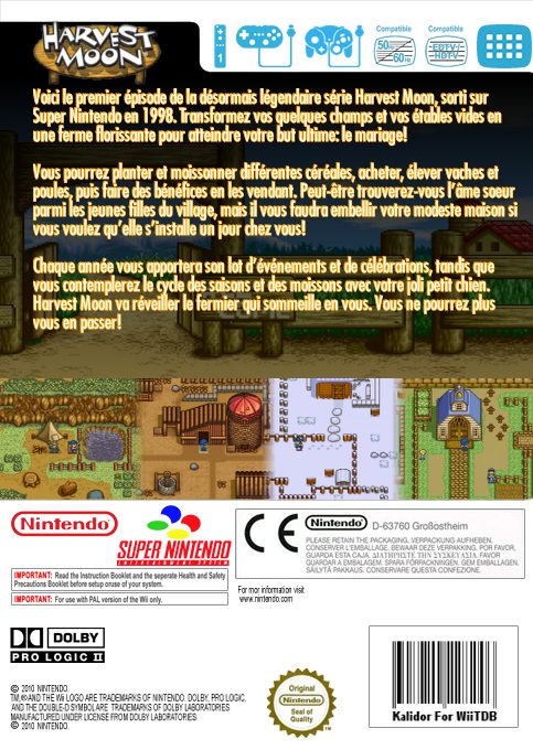 Harvest Moon dos