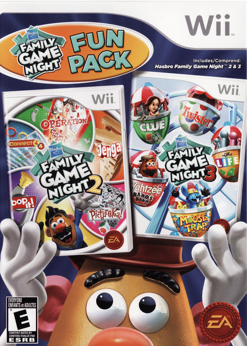 Hasbro Family Game Night Fun Pack