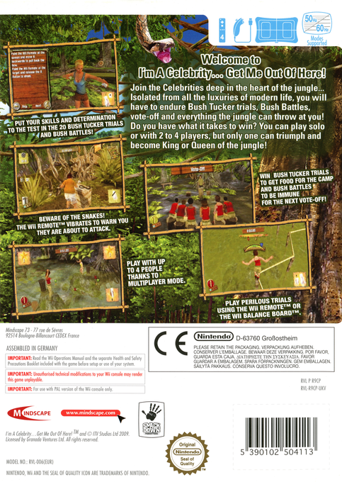 I'm A Celebrity... Get Me Out of Here! - Dos