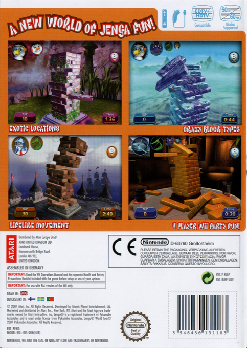 Jenga World Tour - Dos