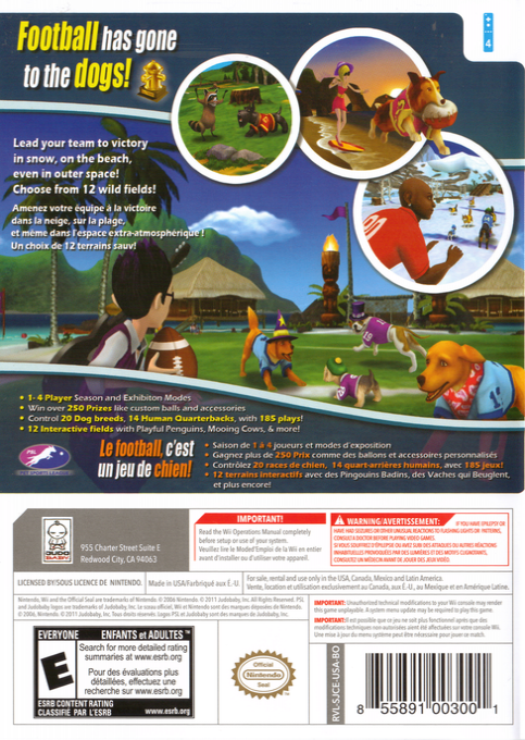 Jerry Rice And Nitus' Dog Football - Dos