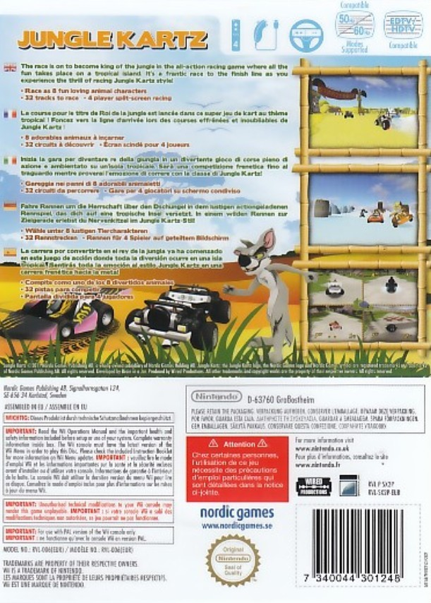 Jungle Kartz - Dos