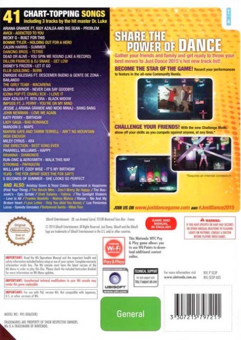 Just Dance 2015 dos