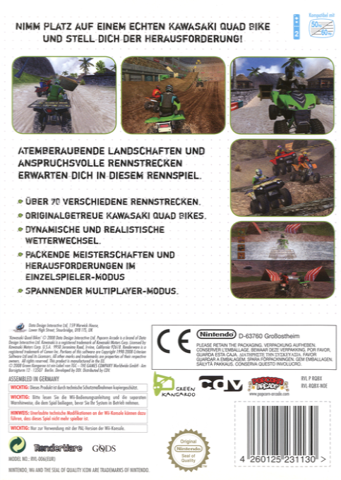 Kawasaki Quad Bikes - Dos