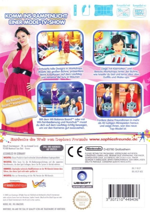 Léa Passion Star de la Mode - Dos