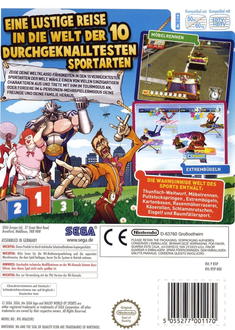 Le Sport En Folie - Dos