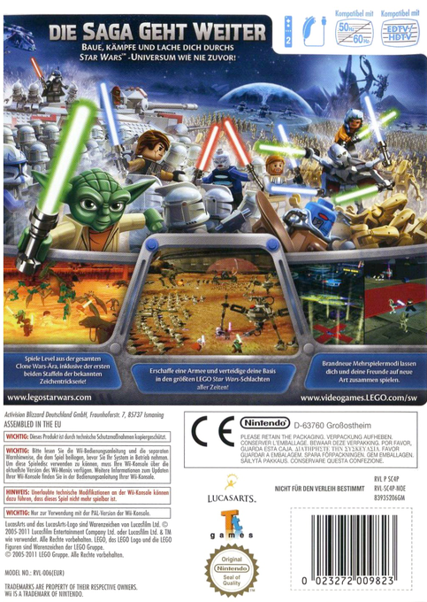 LEGO Star Wars III : The Clone Wars dos