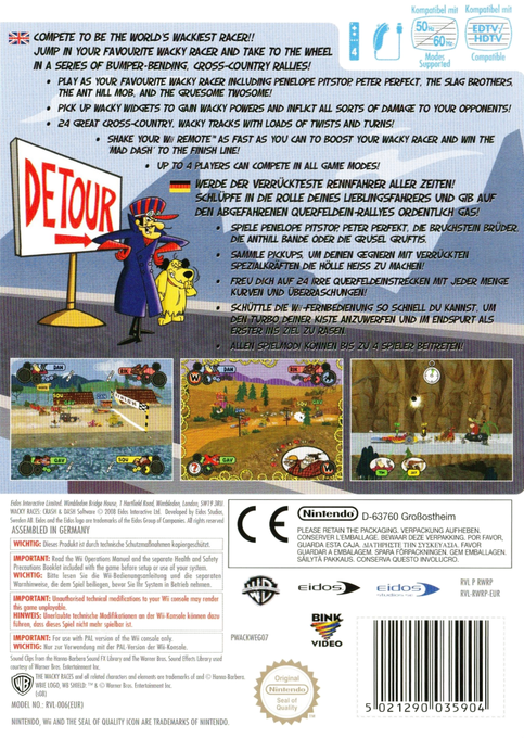 Les Fous Du Volant : Battle Party - Dos