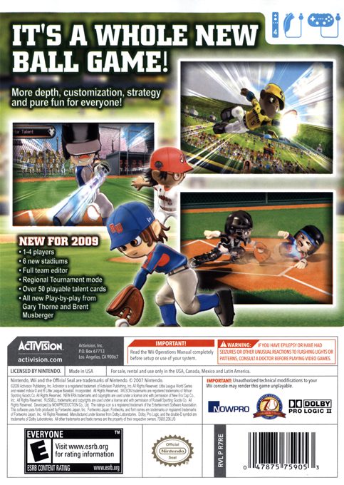 Little League World Series 2009 dos