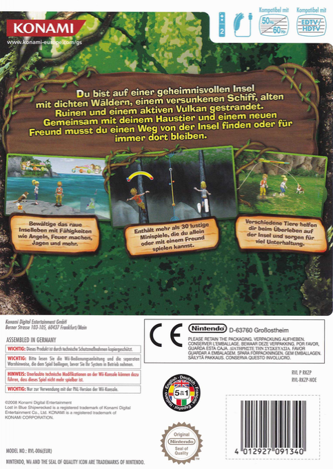 Lost in Blue:Shipwrecked - Dos