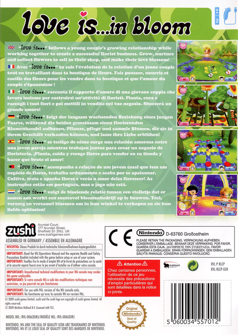 Love Is... in Bloom dos